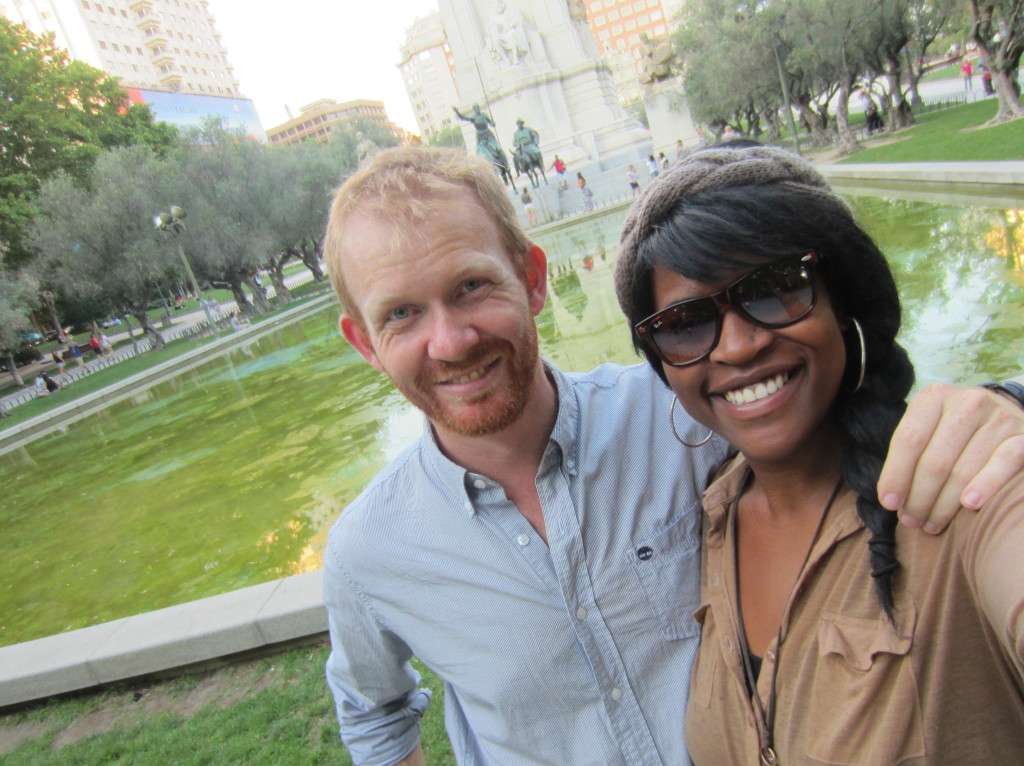 Gloria Atanmo and Daniel Welsch--¡La super-conferencia bloguera en Madrid!